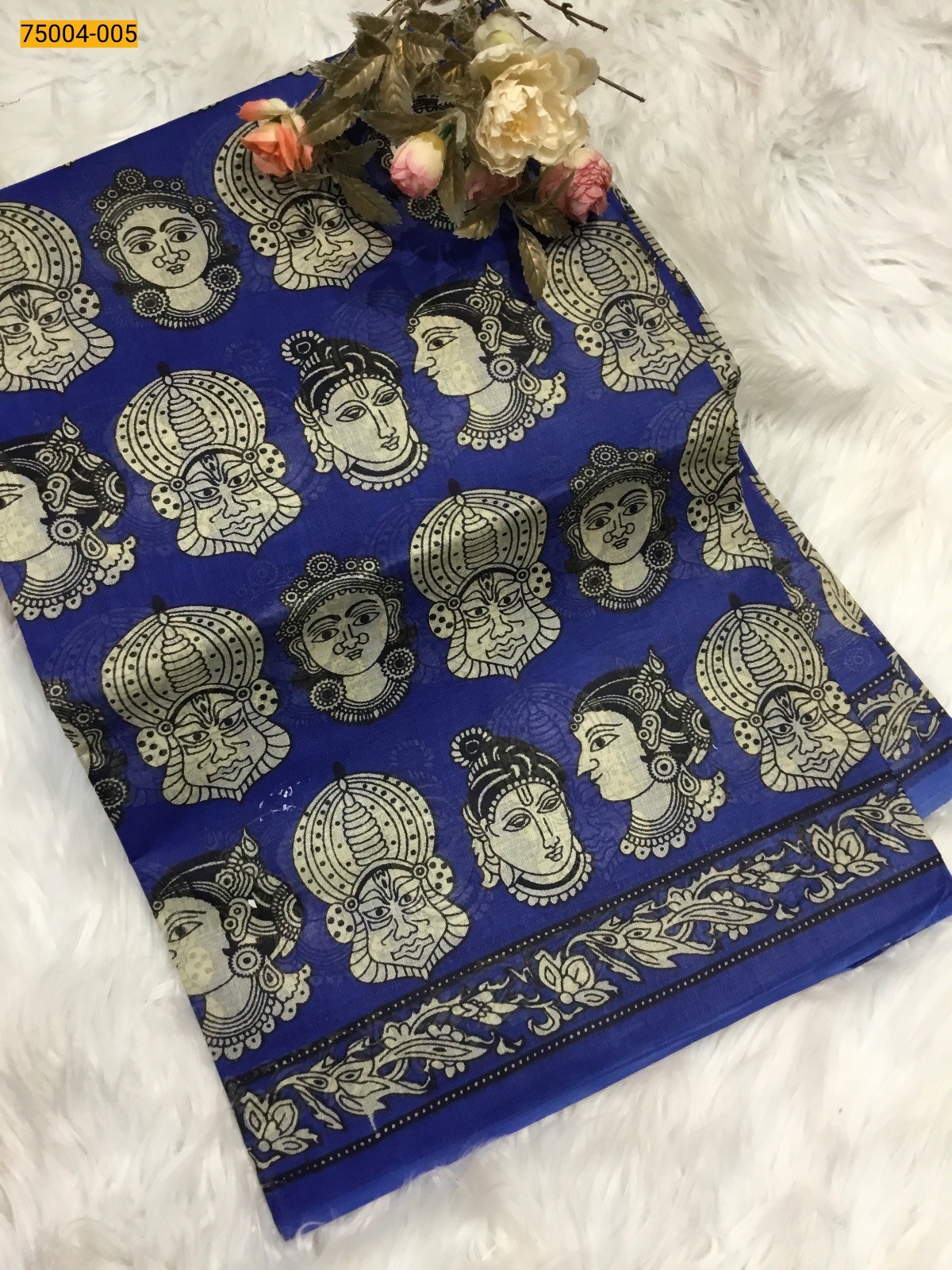 Voil cotton printed sarees