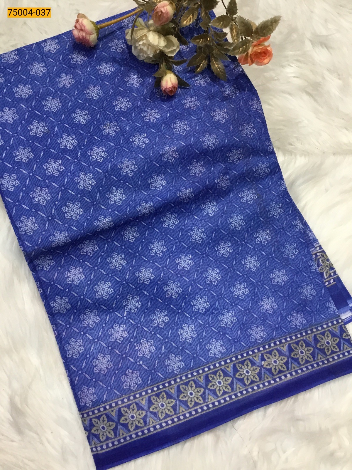 Voil cotton printed sarees