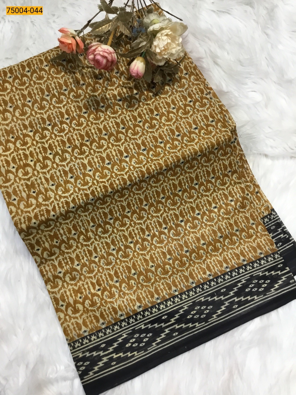 Voil cotton printed sarees