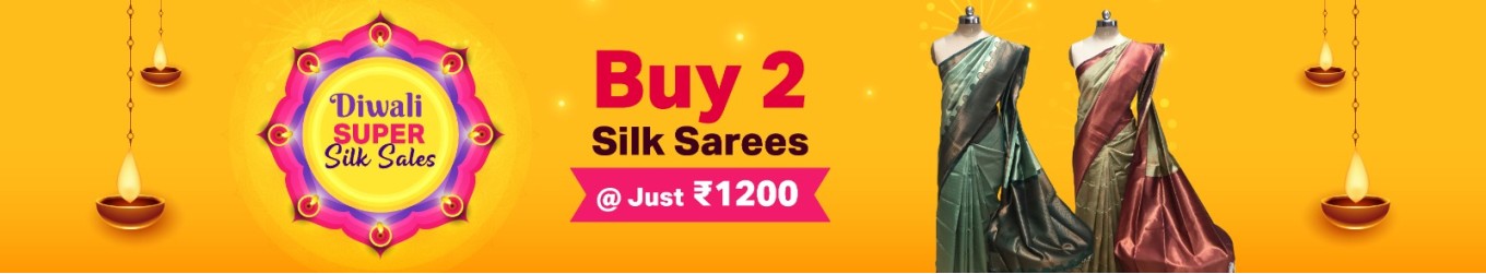 Silk saree sale combo offer