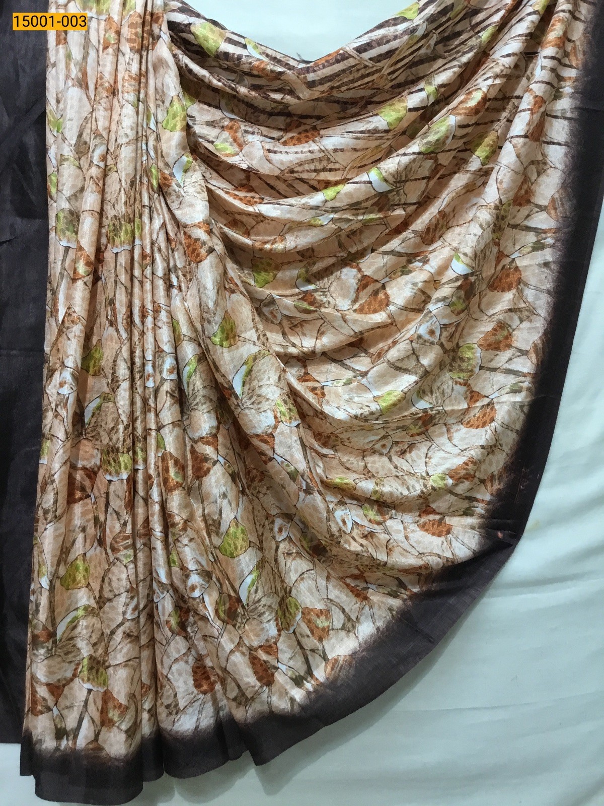 Light orange Grape silk sarees