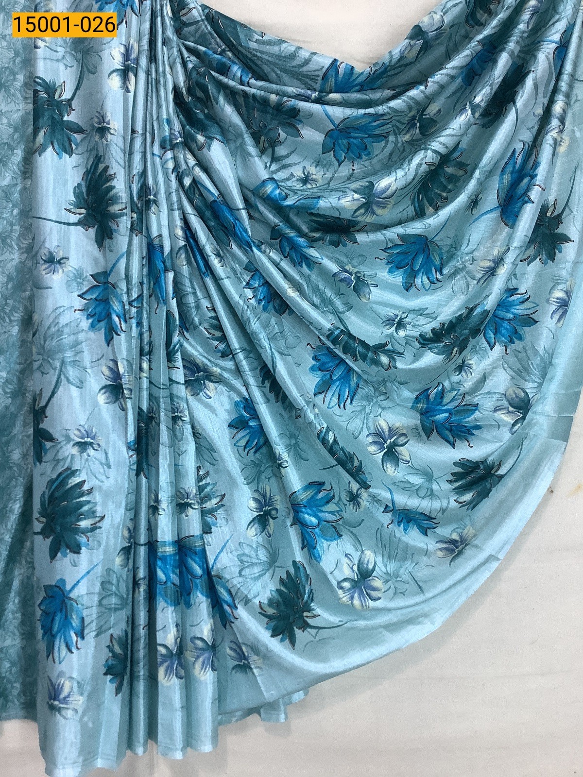 Sky blue Grape silk sarees