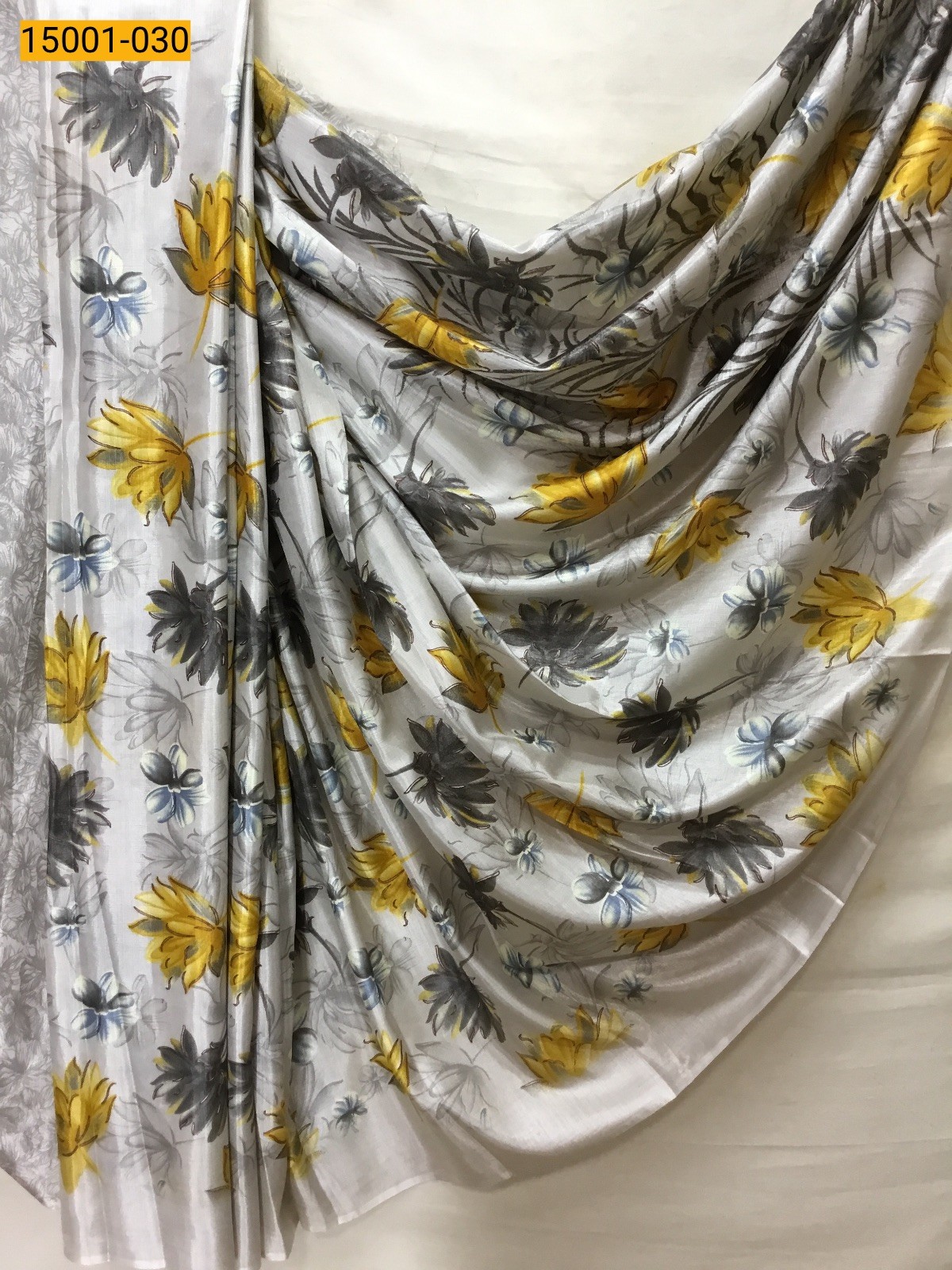 Gray Grape silk sarees