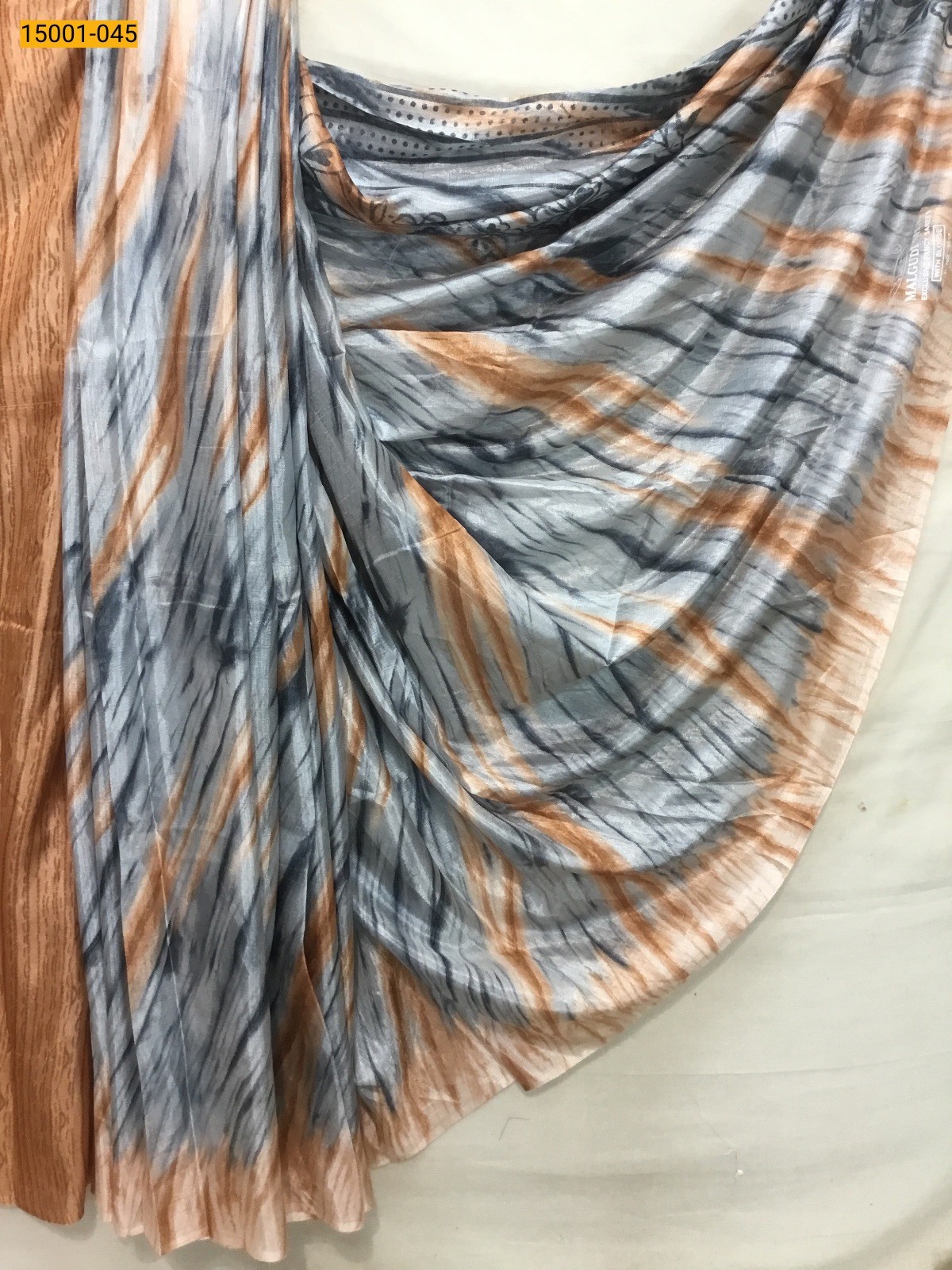 Gray Grape silk sarees