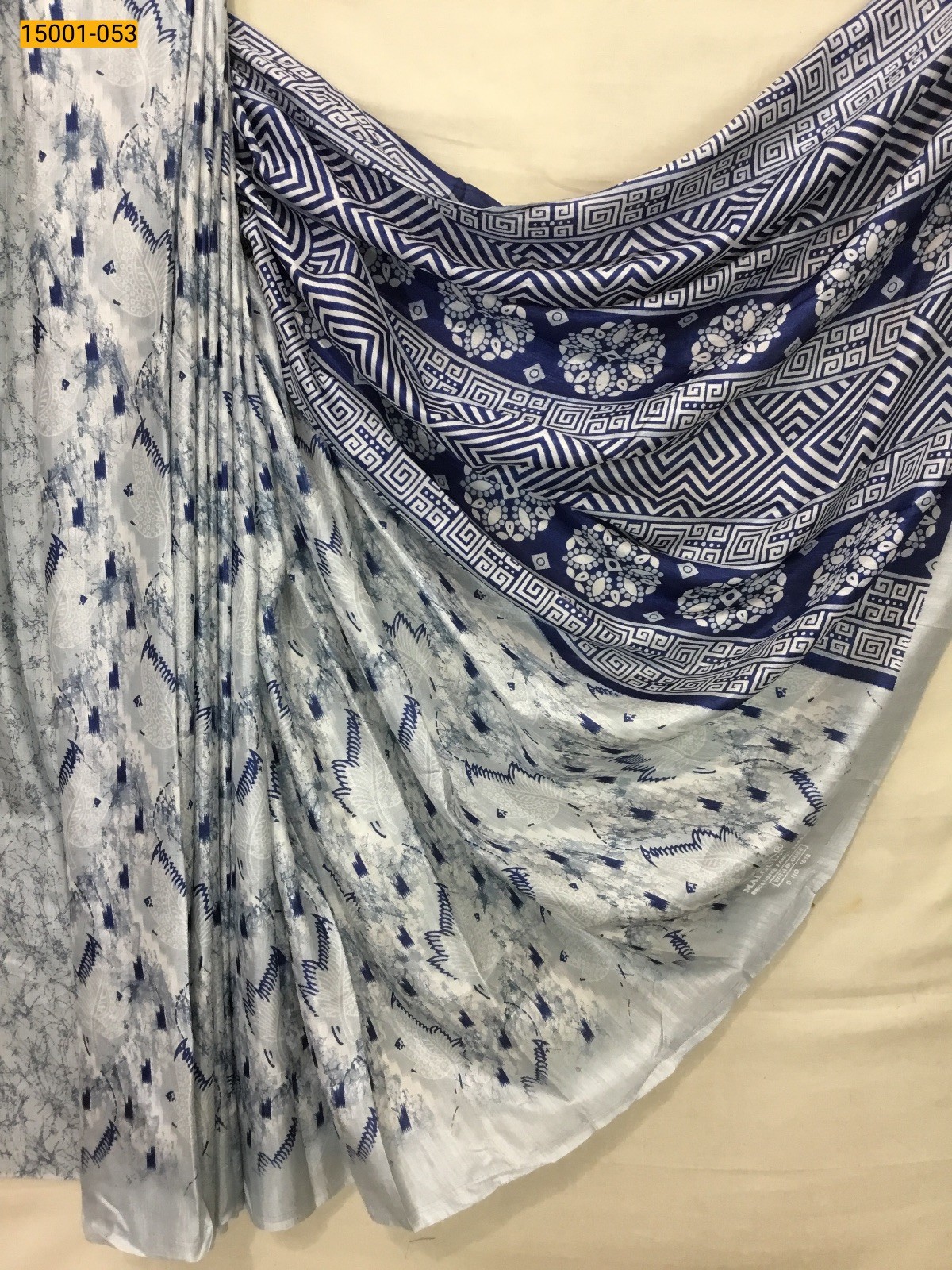 Light Blue Grape silk sarees
