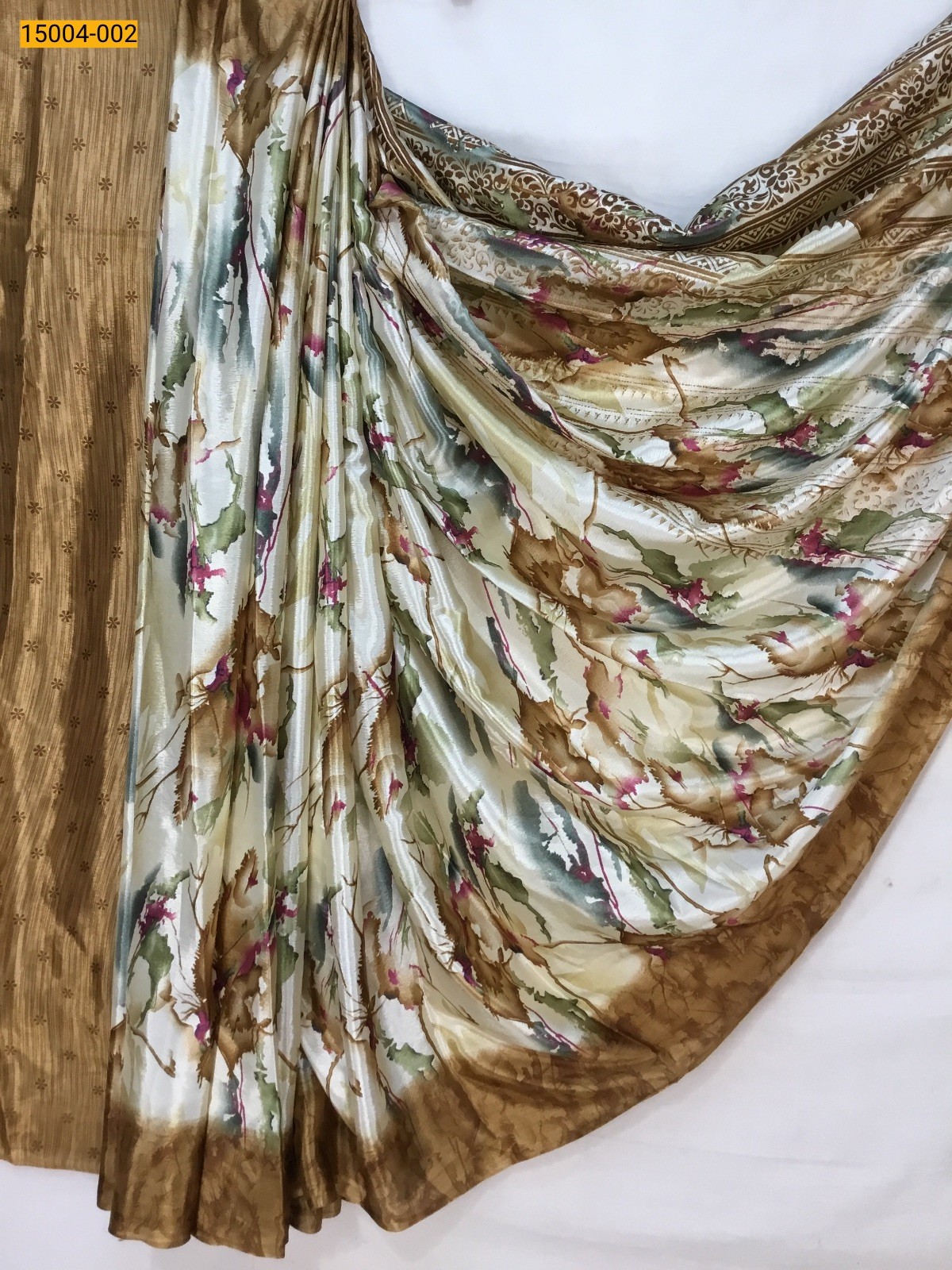 Brown Grape silk sarees