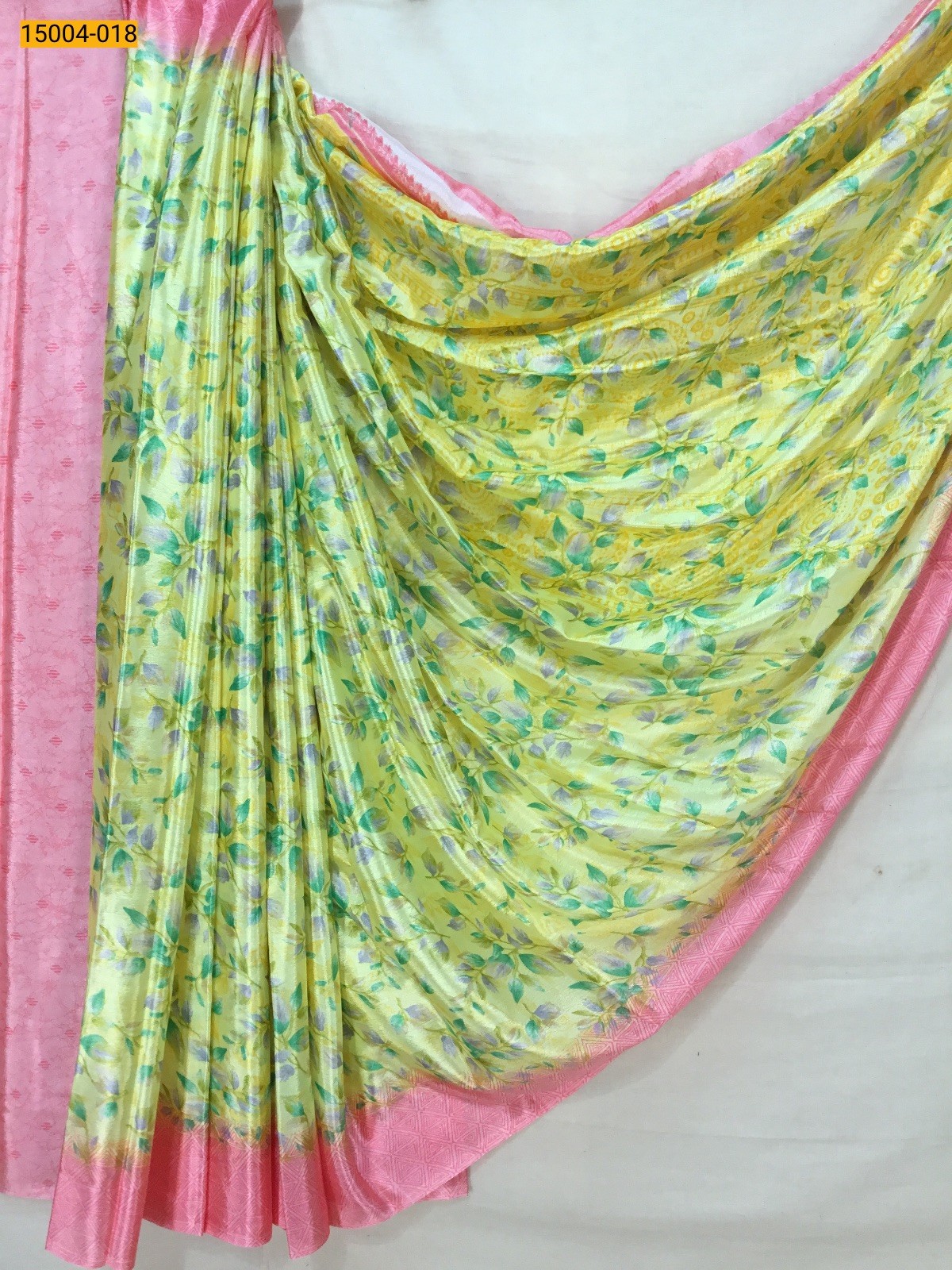 Yellow Grape silk sarees