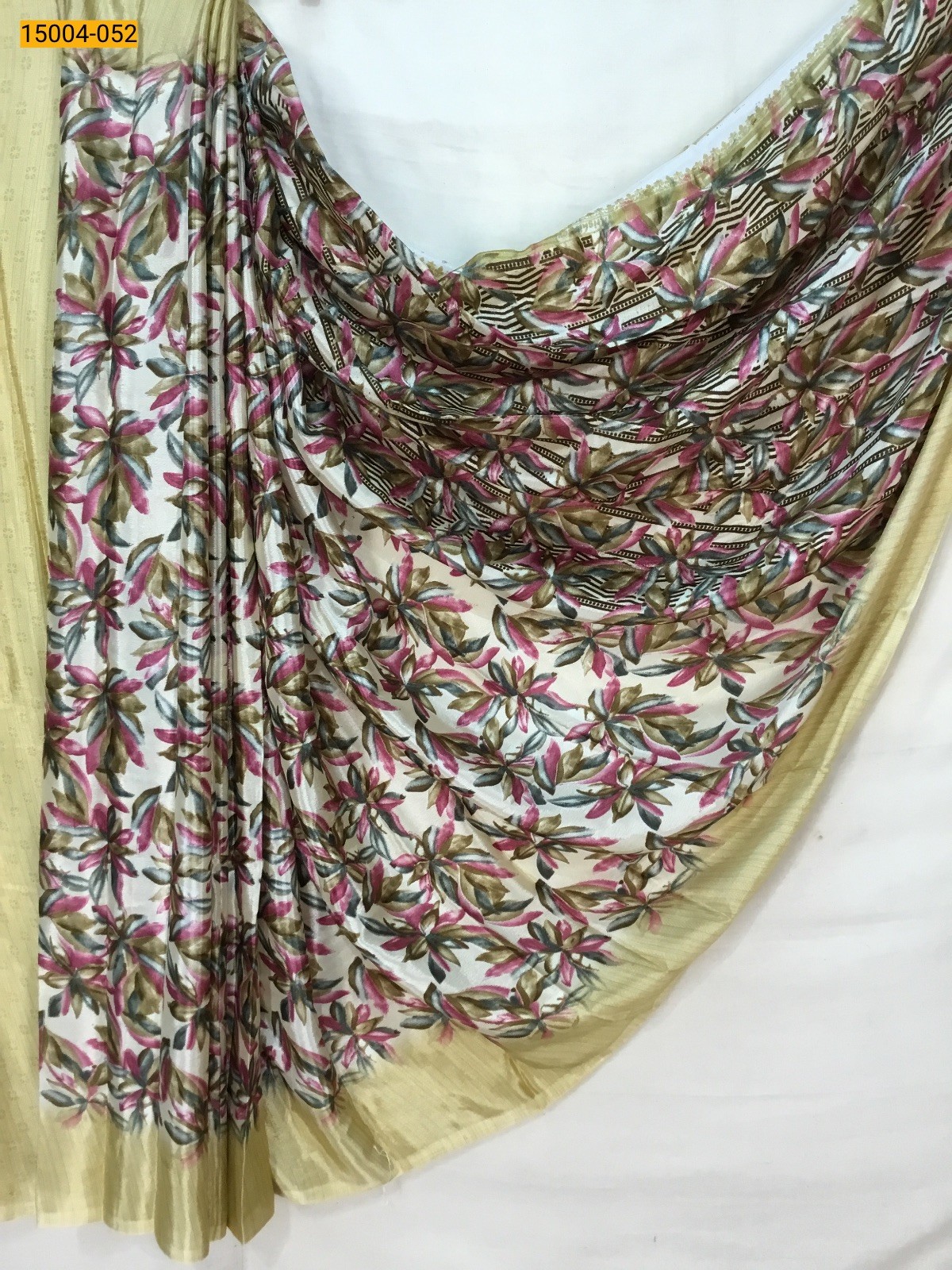 Sandal Grape silk sarees