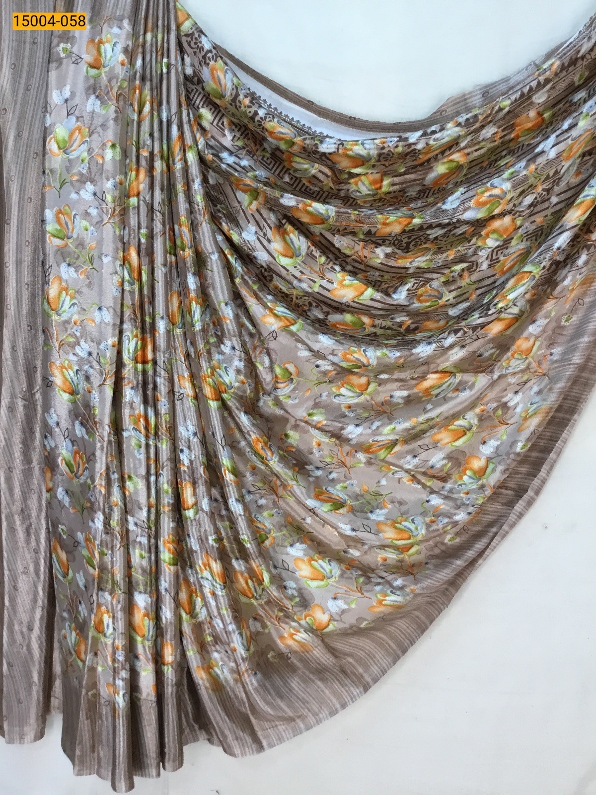 Brown Grape silk sarees