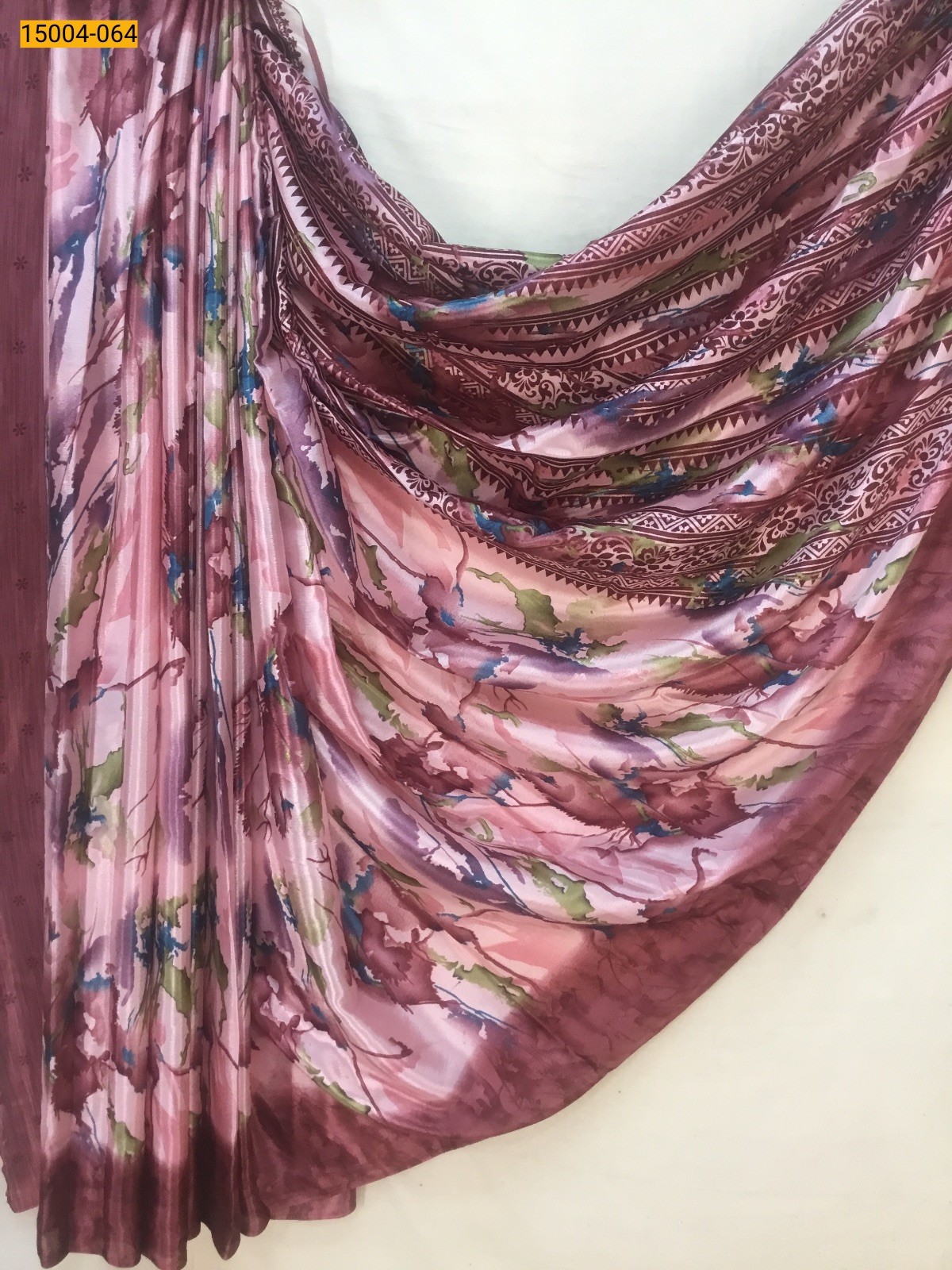 Pink Grape silk sarees