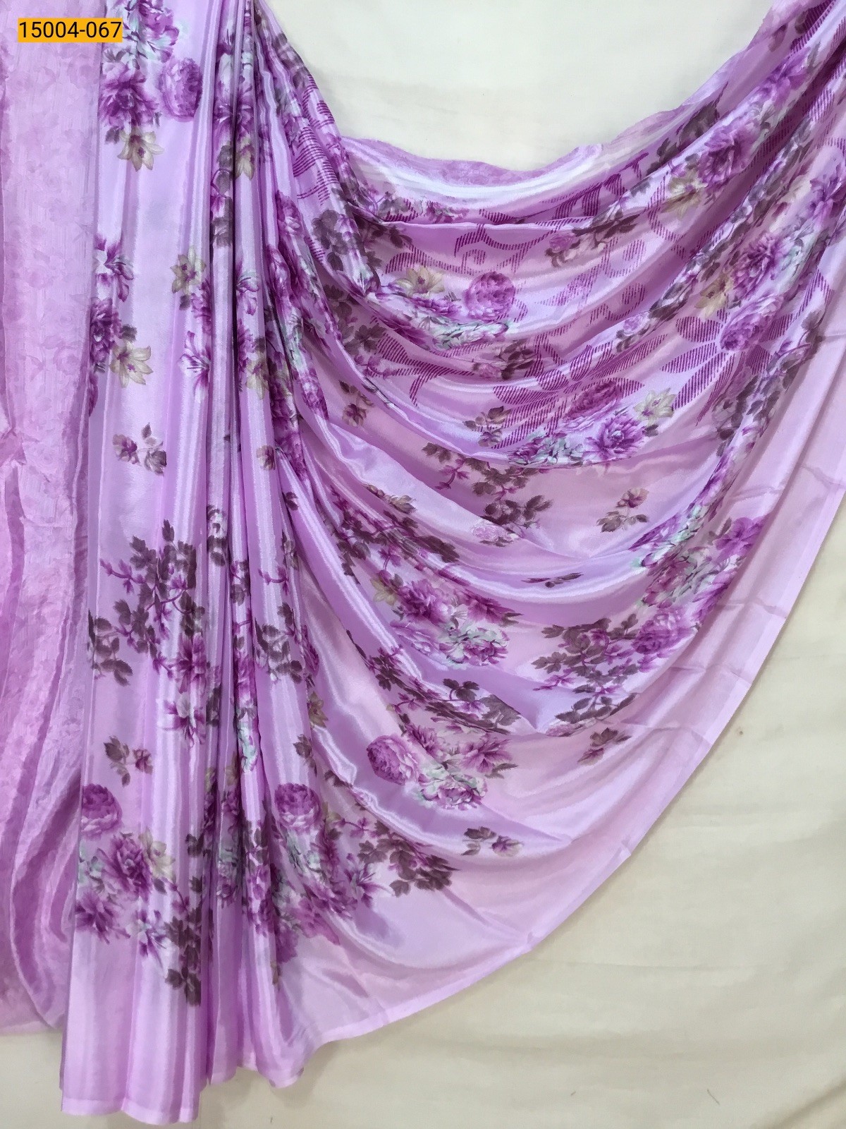 Pueple Grape silk sarees