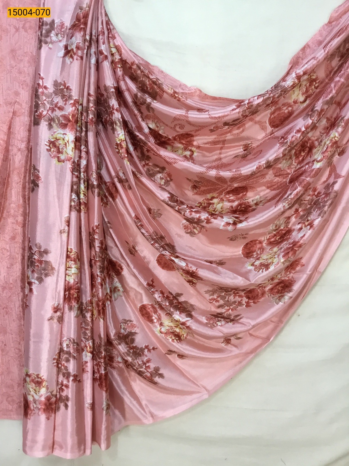Peach Grape silk sarees
