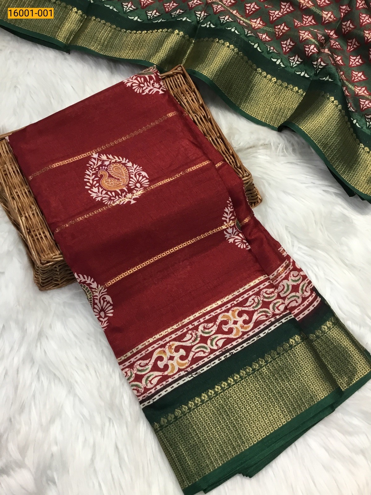 Maroon Dola silk sarees