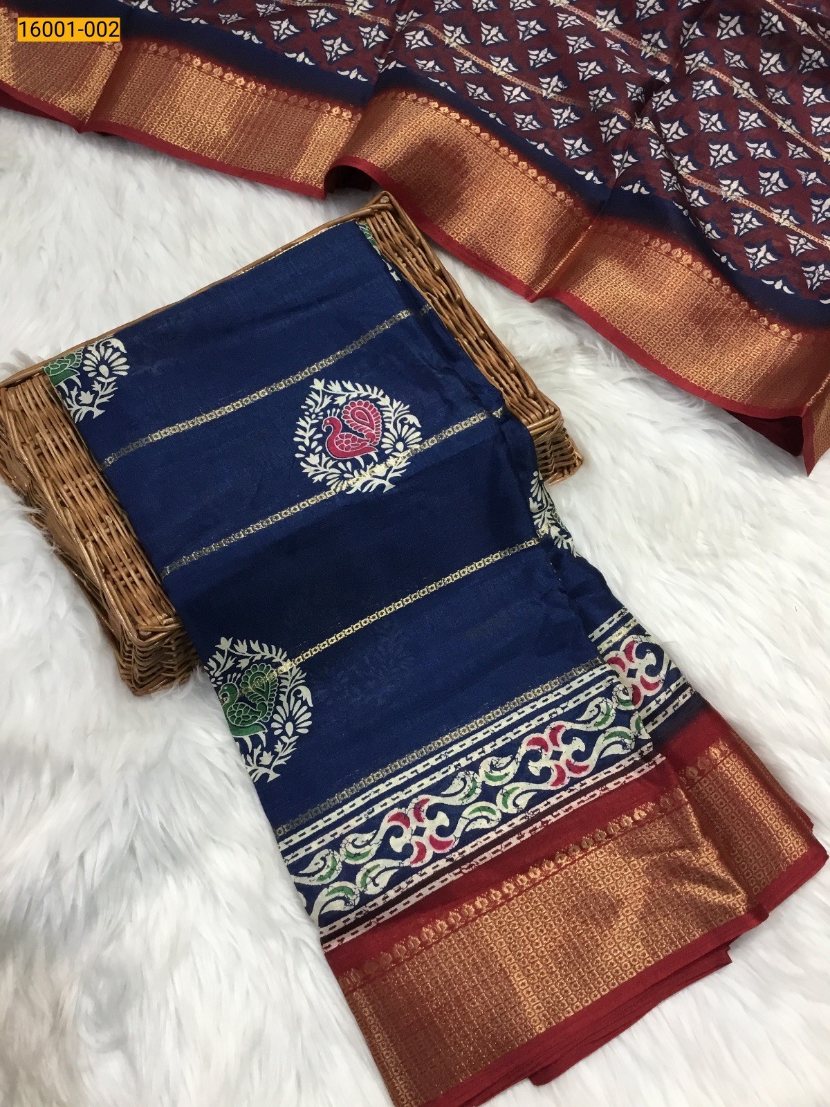 Blue Dola silk sarees