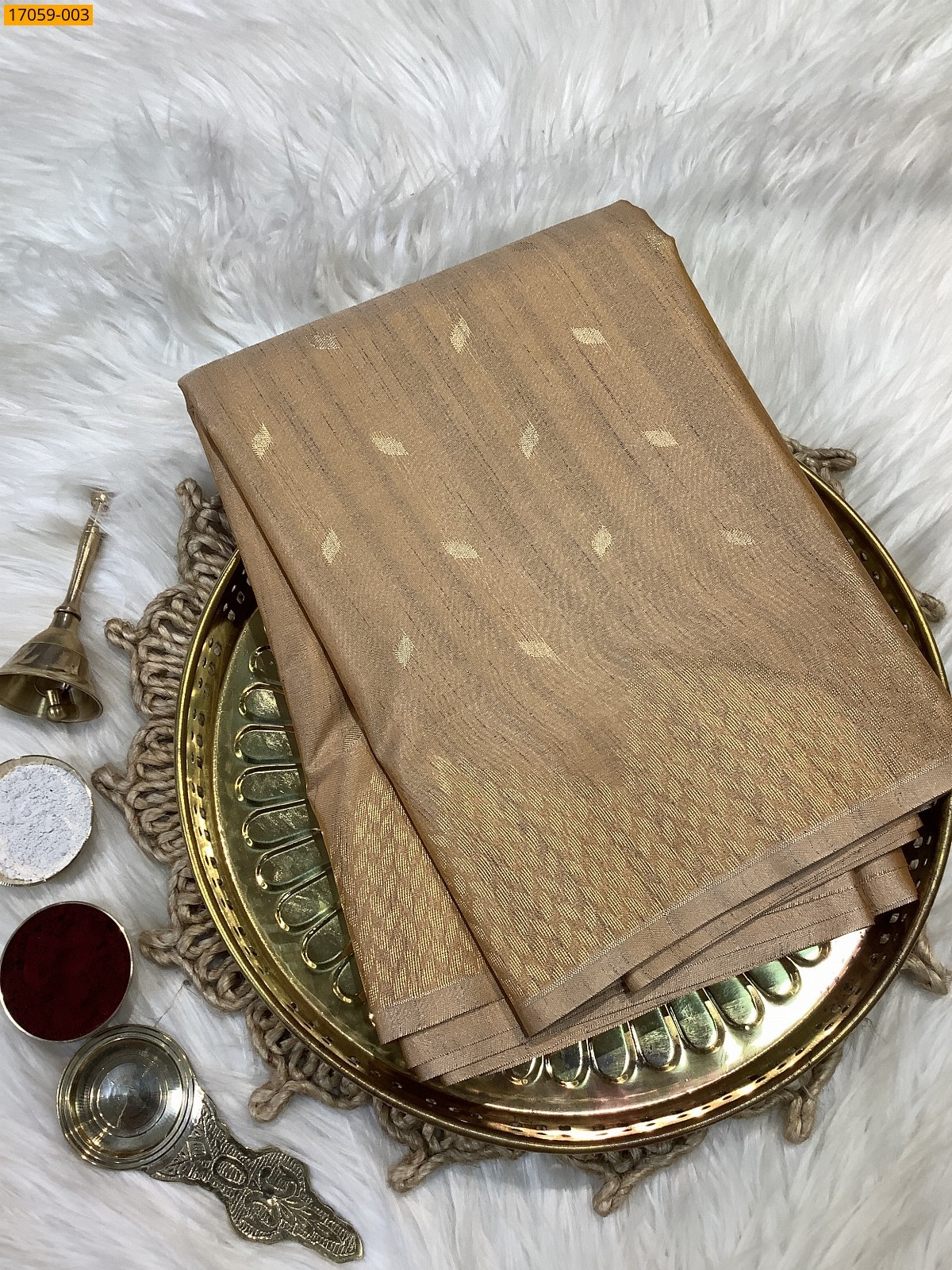 Gold Kanjivaram Slub Silk sarees