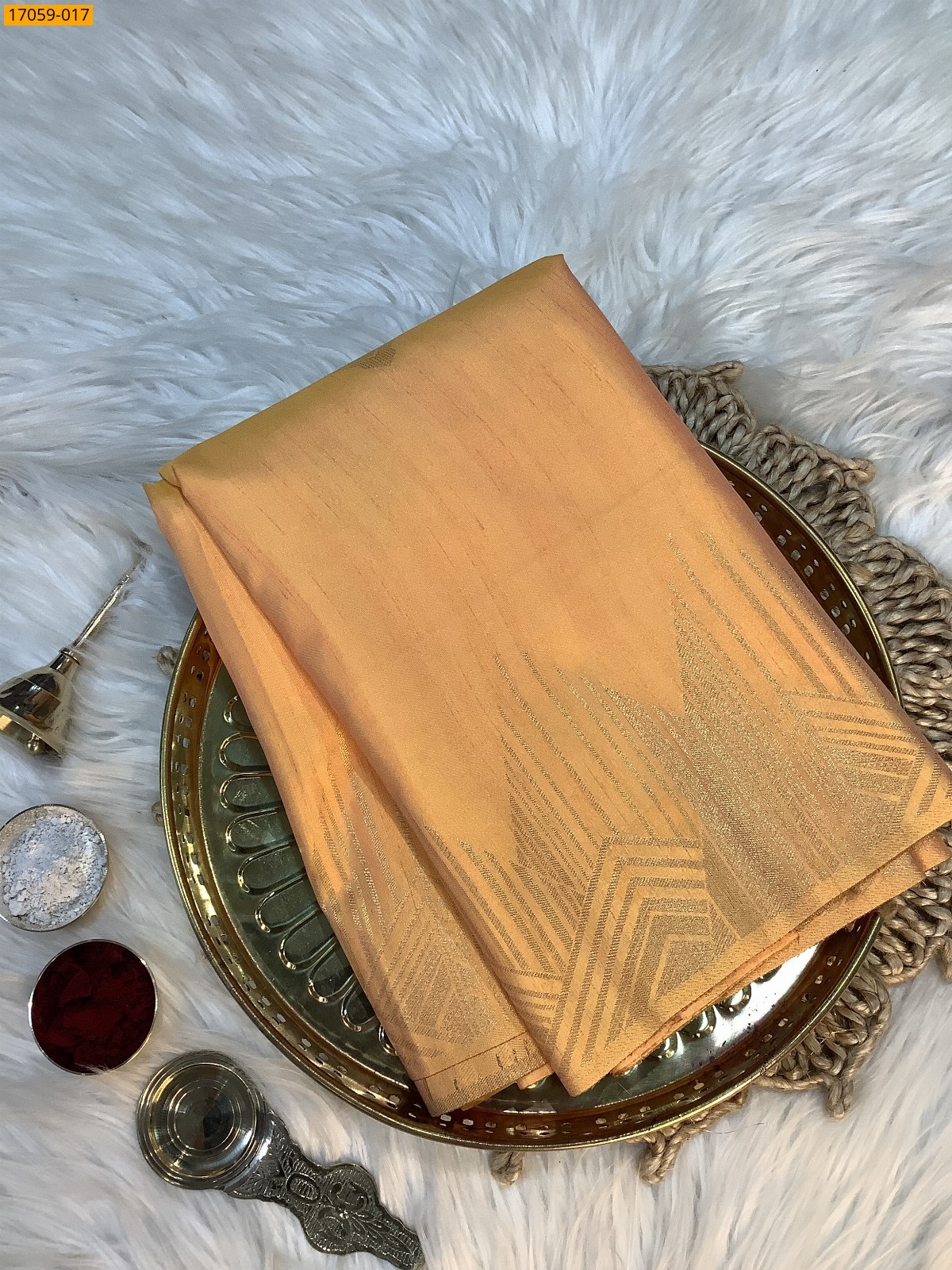 Yellow Kanjivaram Slub Silk sarees