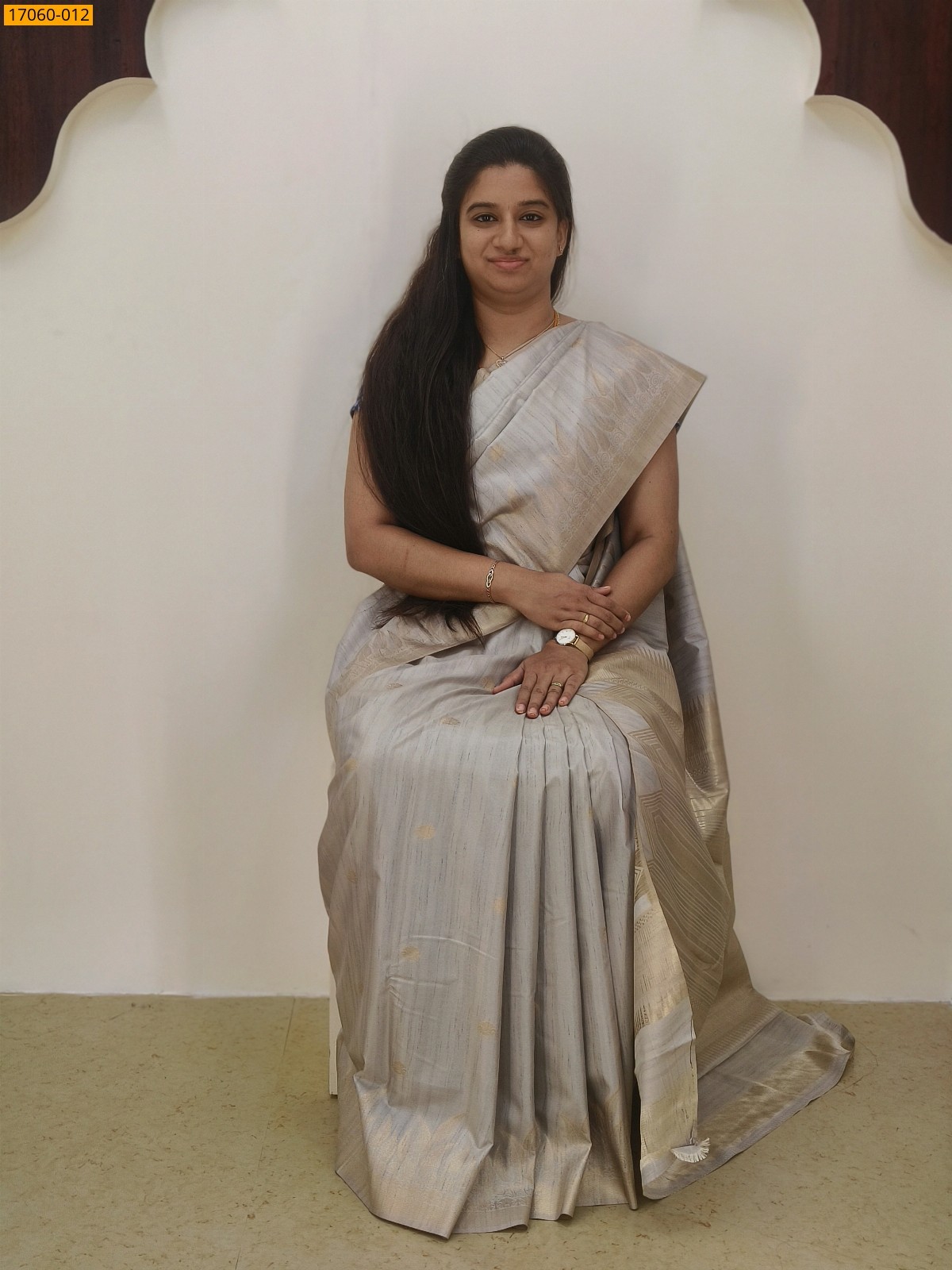 Silver Kanjivaram Slub Silk sarees