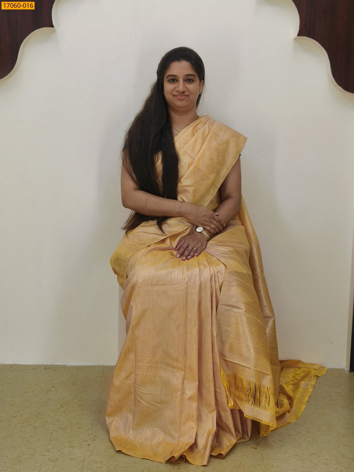 Sandal Kanjivaram Slub Silk sarees
