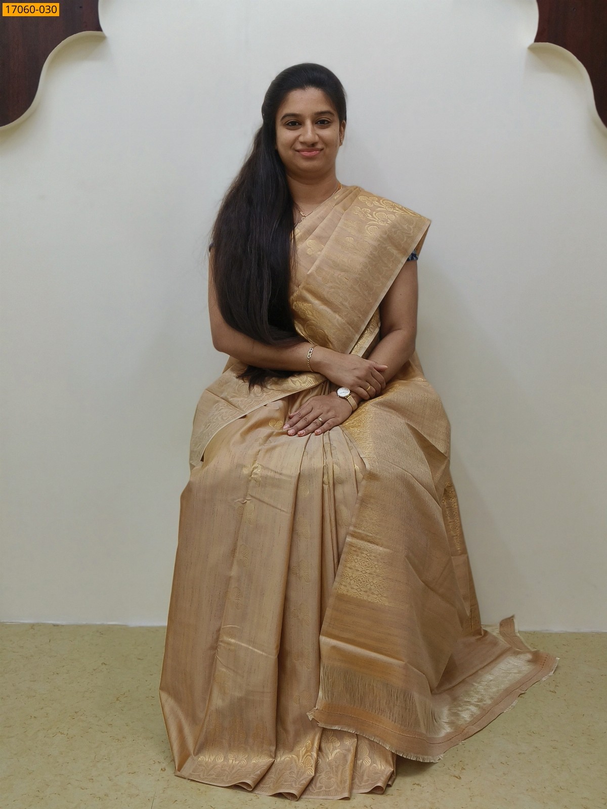 Gold Kanjivaram Slub Silk sarees