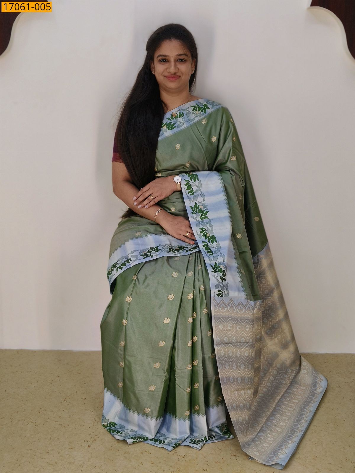 Green Kanjivaram Silk sarees