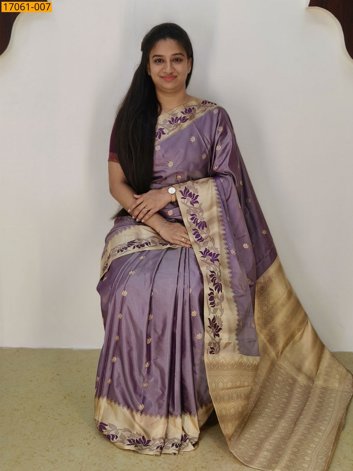 Purple Kanjivaram Silk sarees