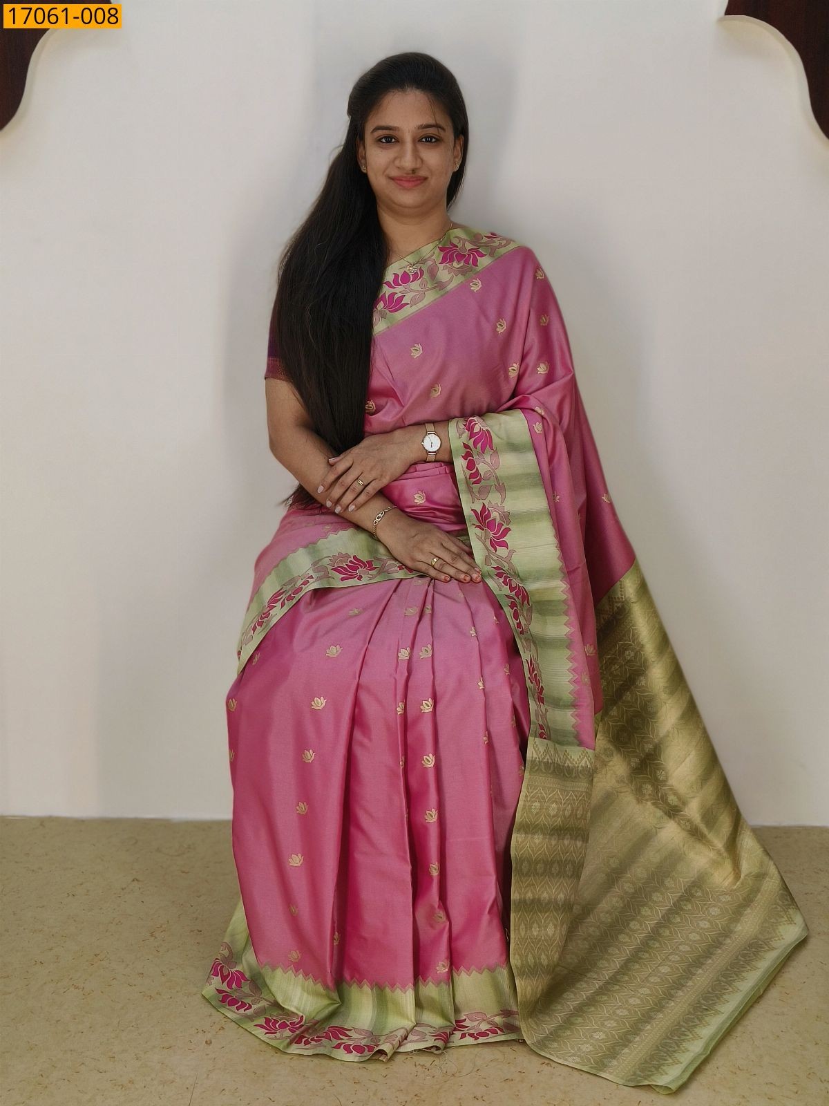 Pink Kanjivaram Silk sarees