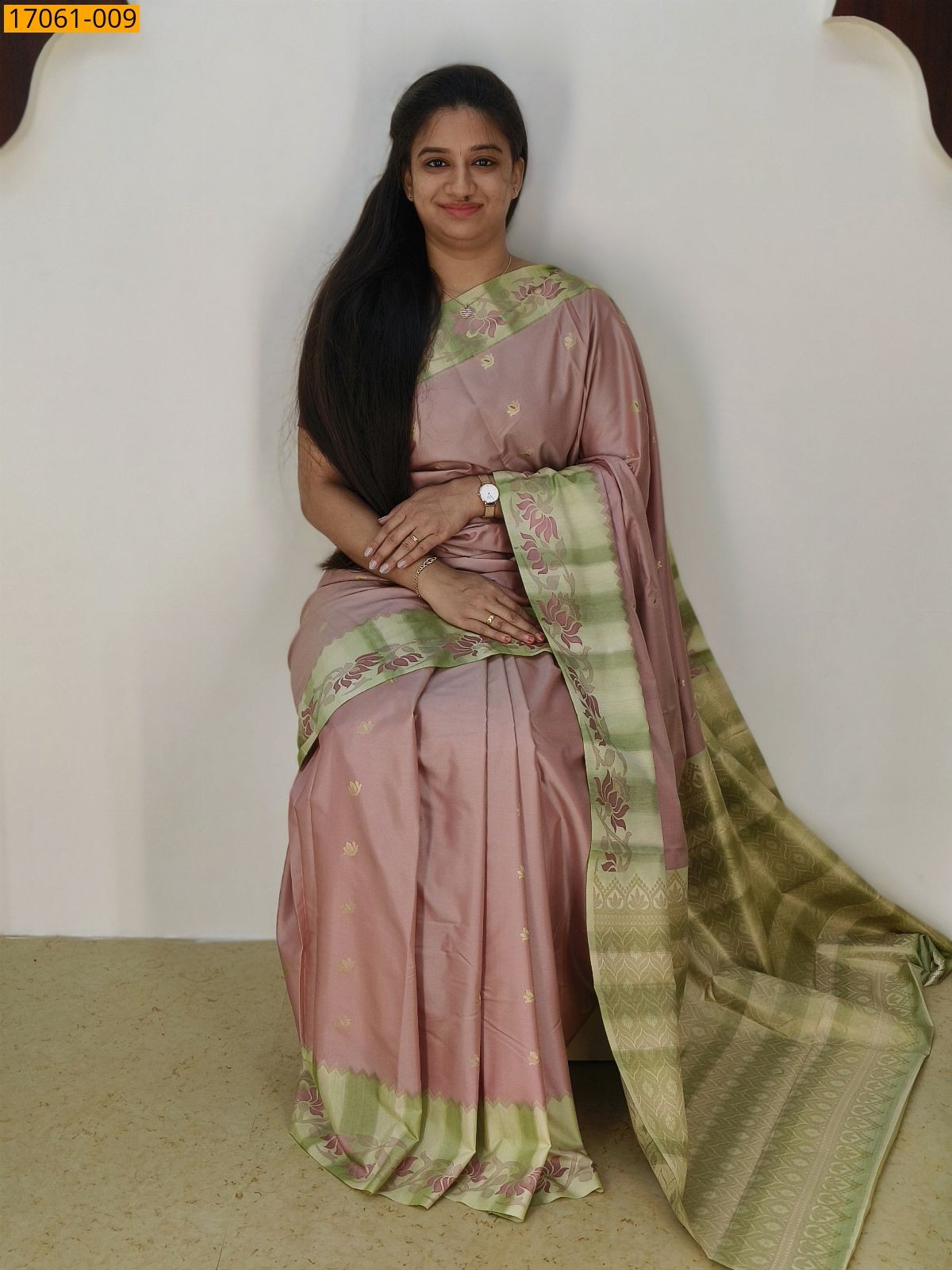 Light Pink Kanjivaram Silk sarees