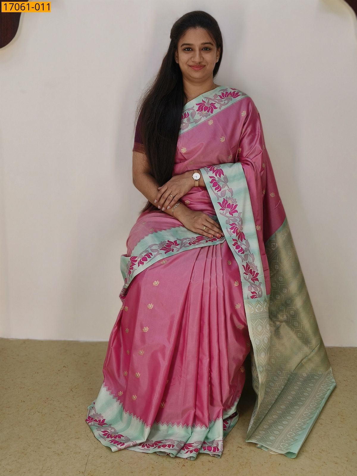 Pink Kanjivaram Silk sarees