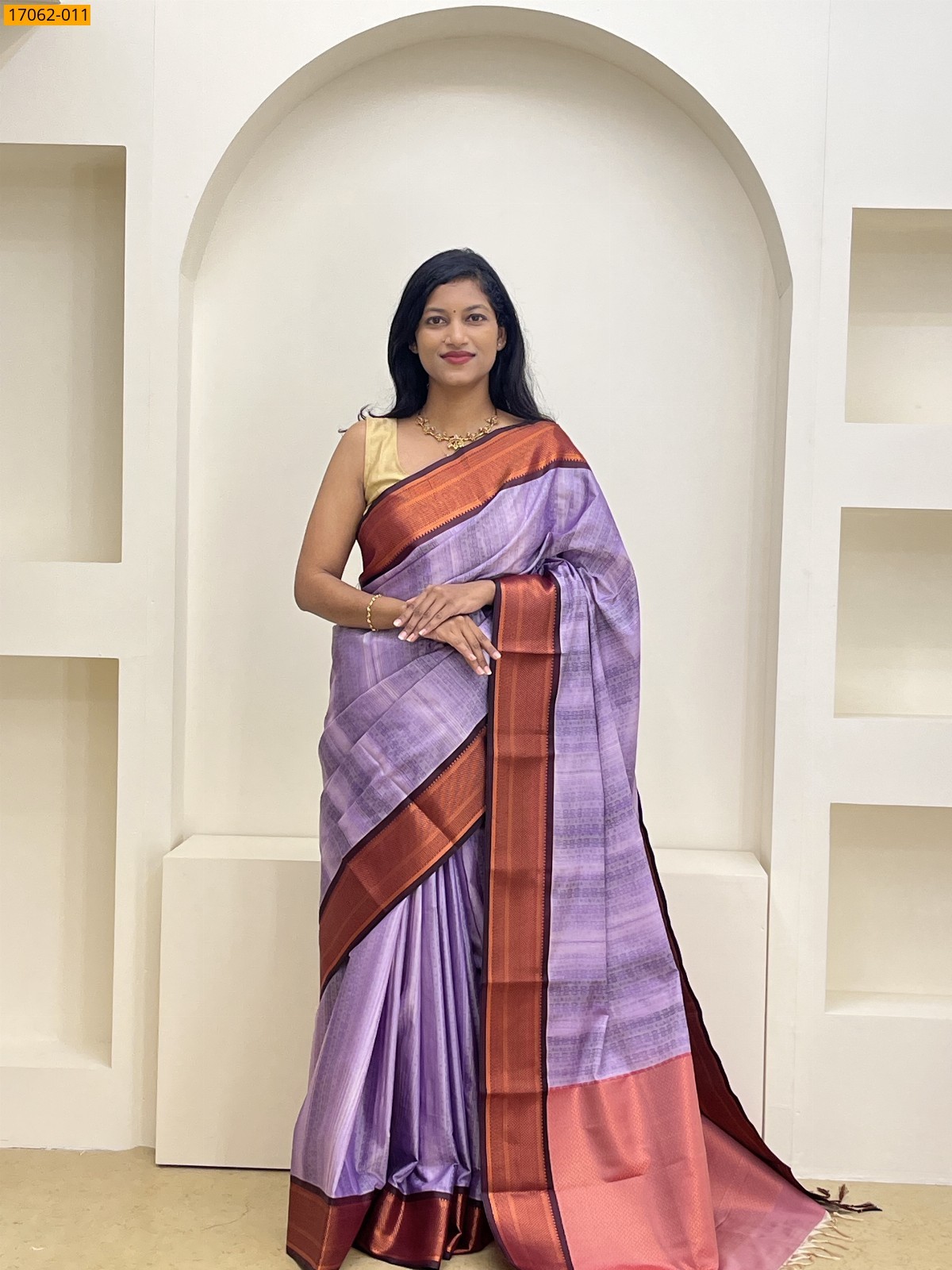 Purple Kanjivaram Silk sarees