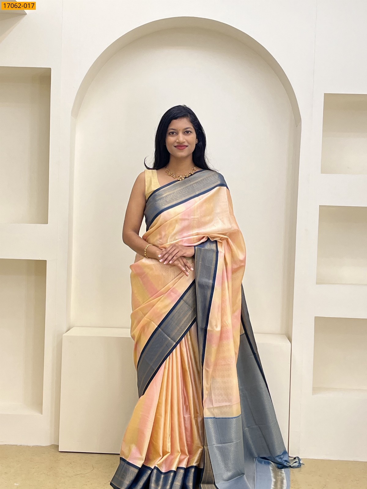 Yellow With Multi Kanjivaram Silk sarees