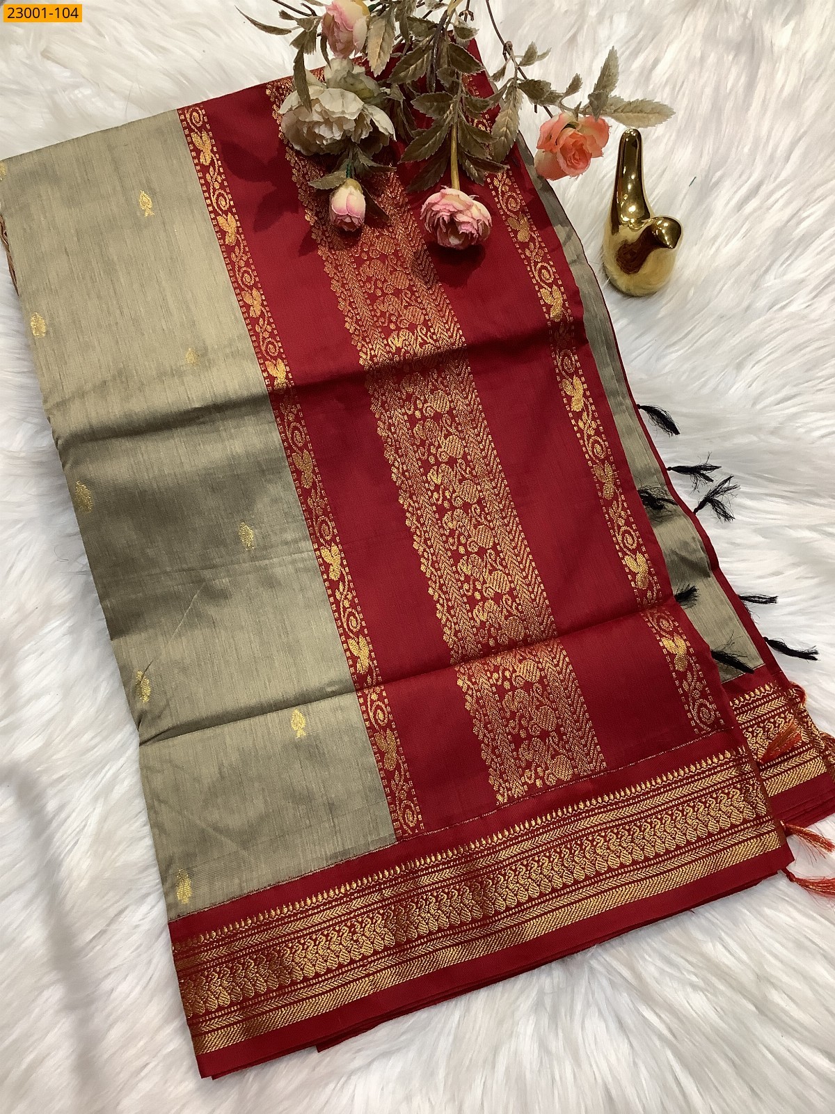 Sandal Kalyani Cotton Sarees