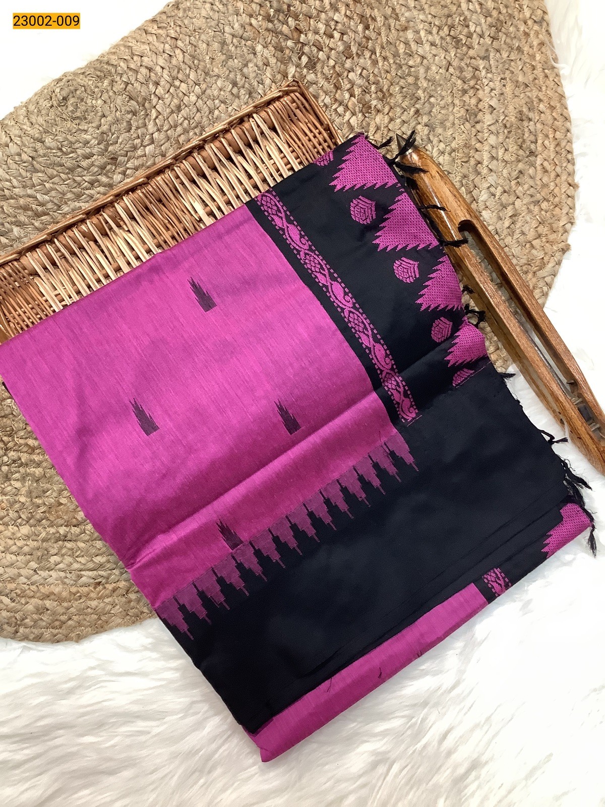 Pink Kalyani Cotton Sarees