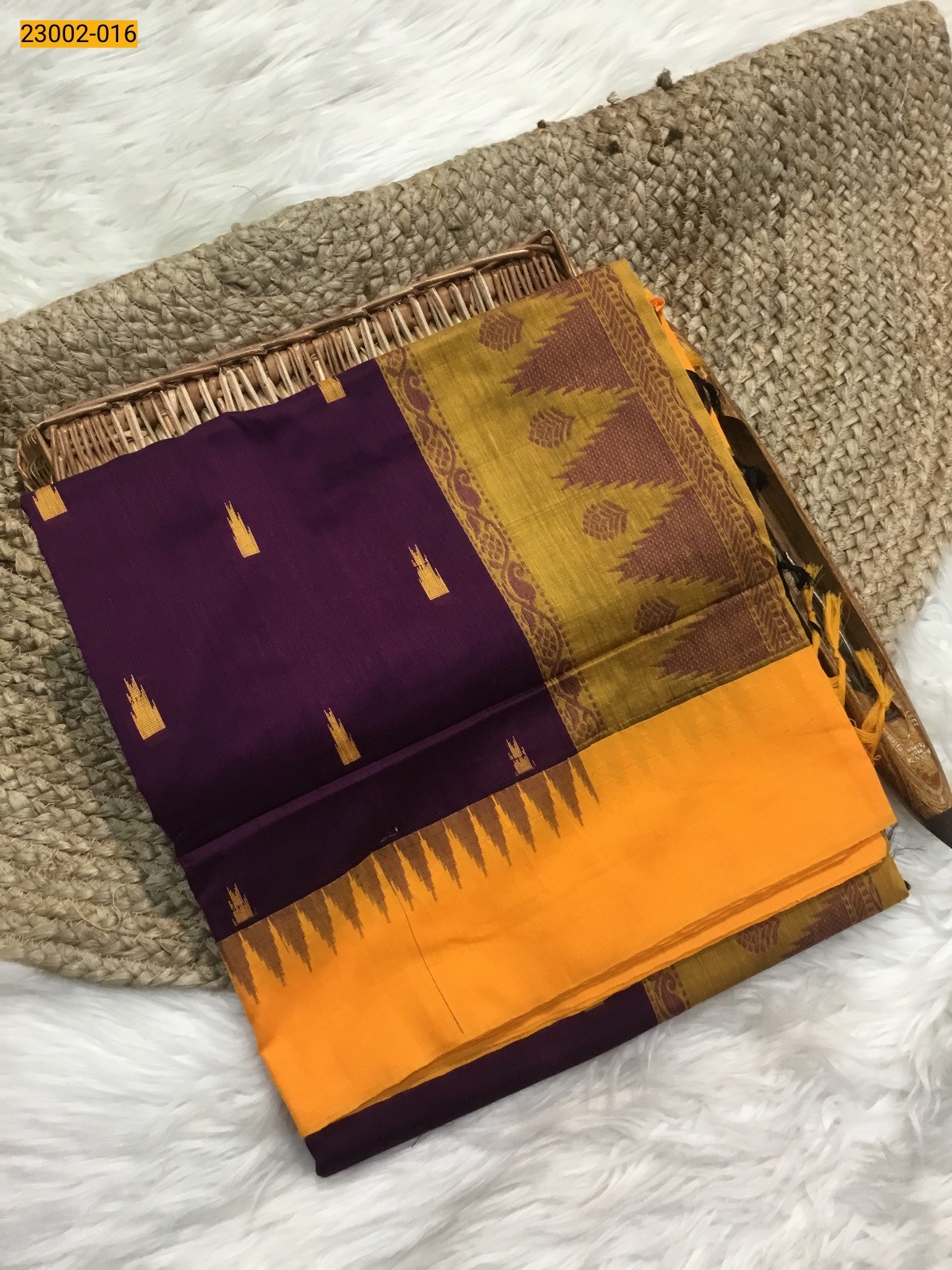 Violet Kalyani Cotton Sarees