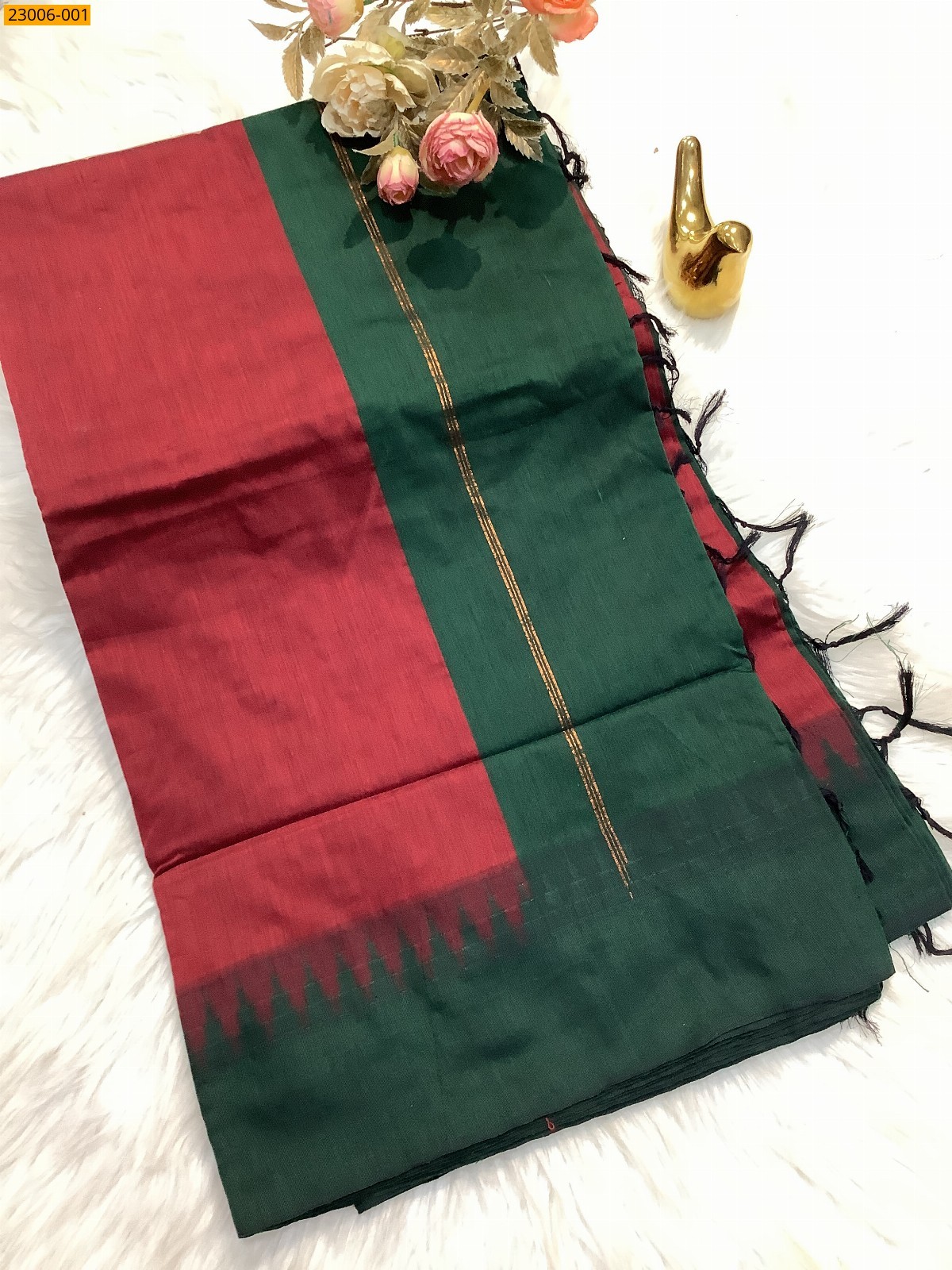 Maroon Kalyani Cotton Sarees