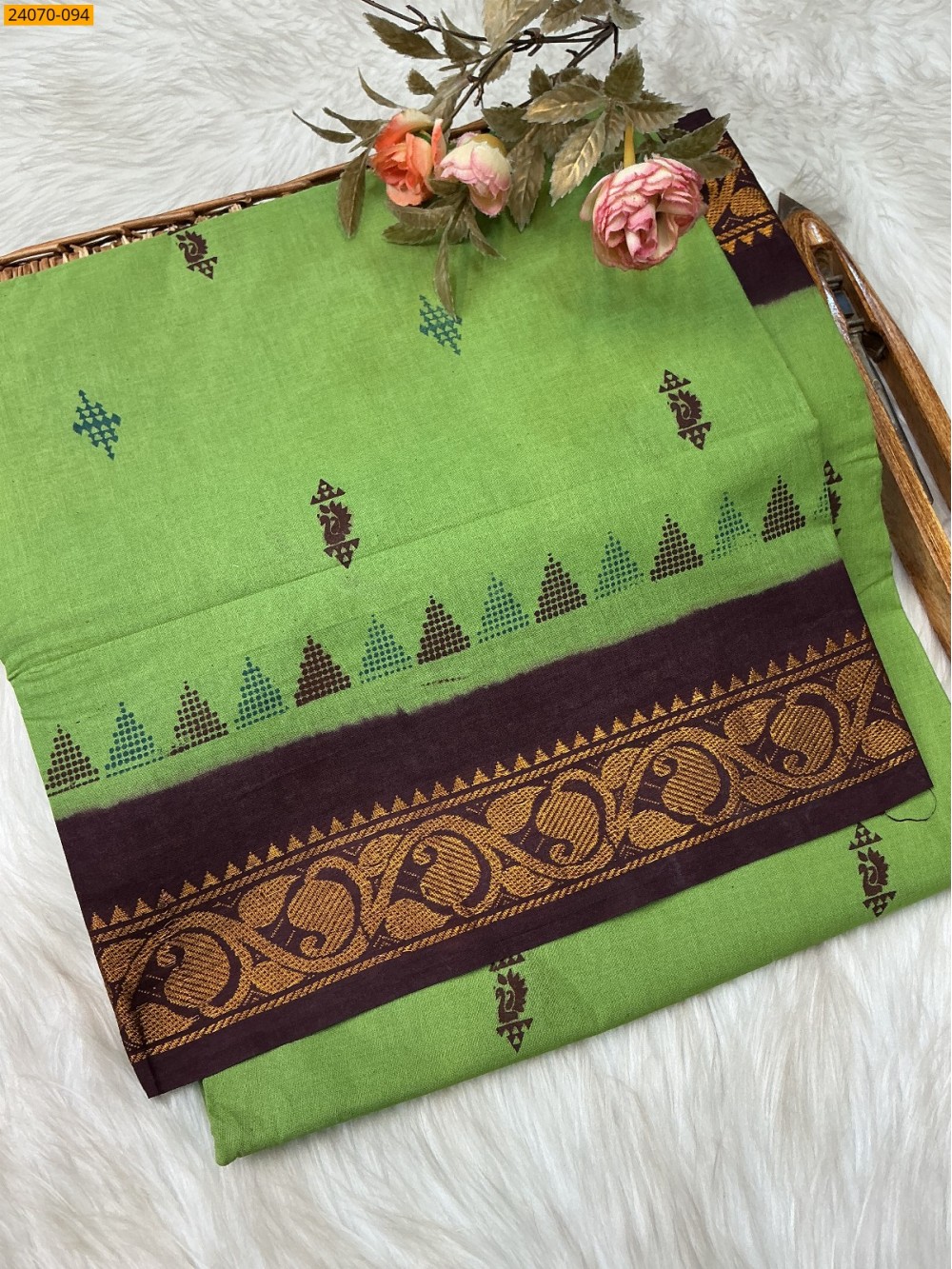Sungudi Pure Cotton Saree
