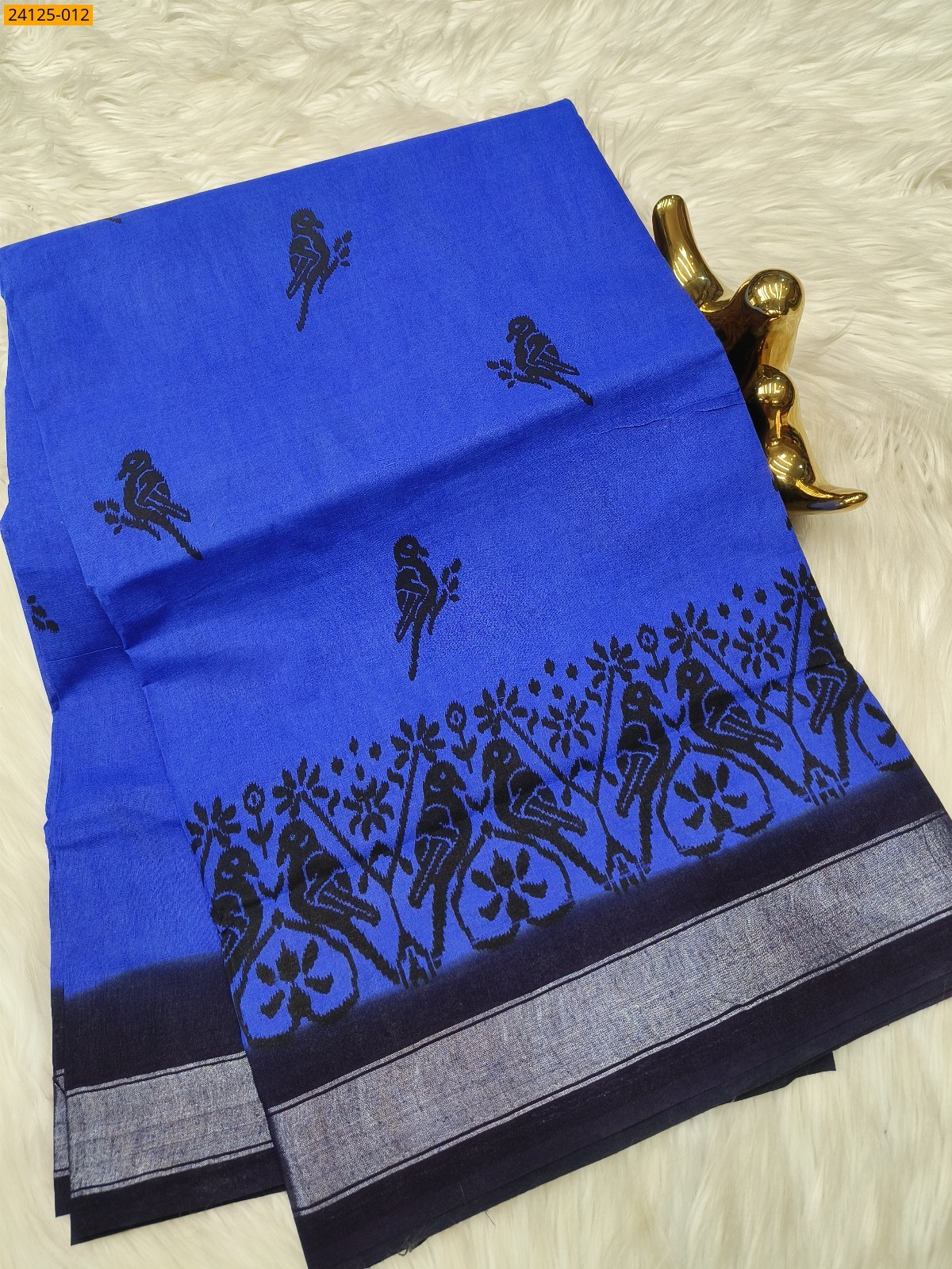 Sungudi cotton printed sarees