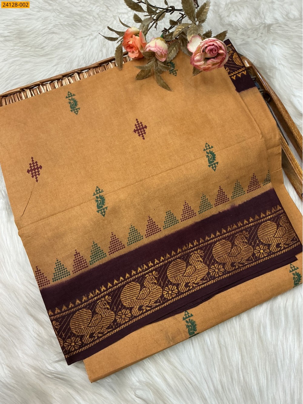 Sungudi Pure Cotton Saree