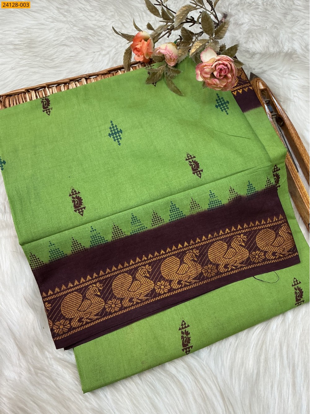 Sungudi Pure Cotton Saree