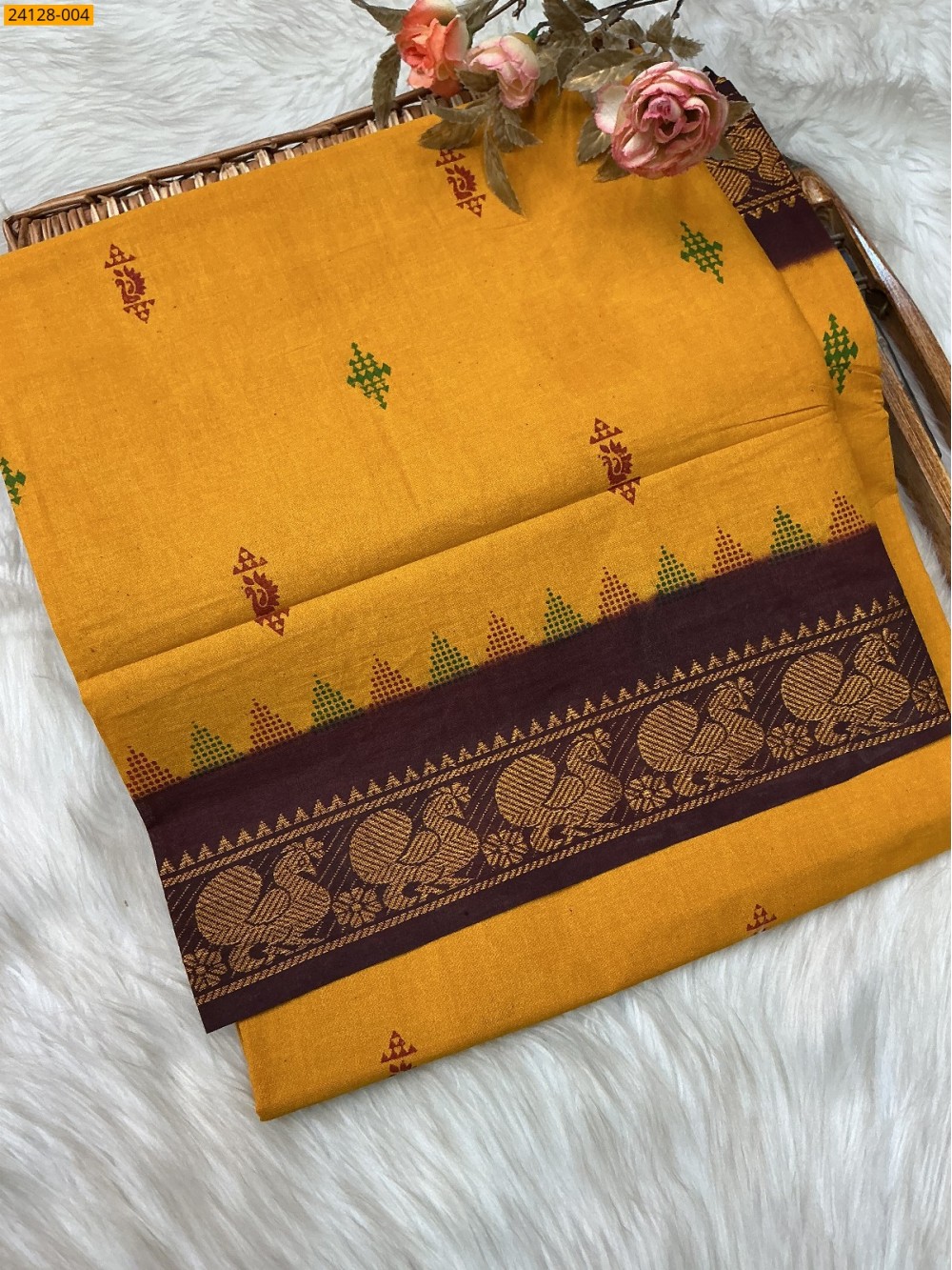Sungudi Pure Cotton Saree