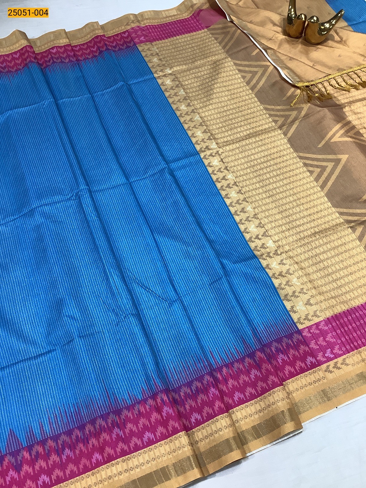 Blue Vaira Oosi Fancy Silk Saree