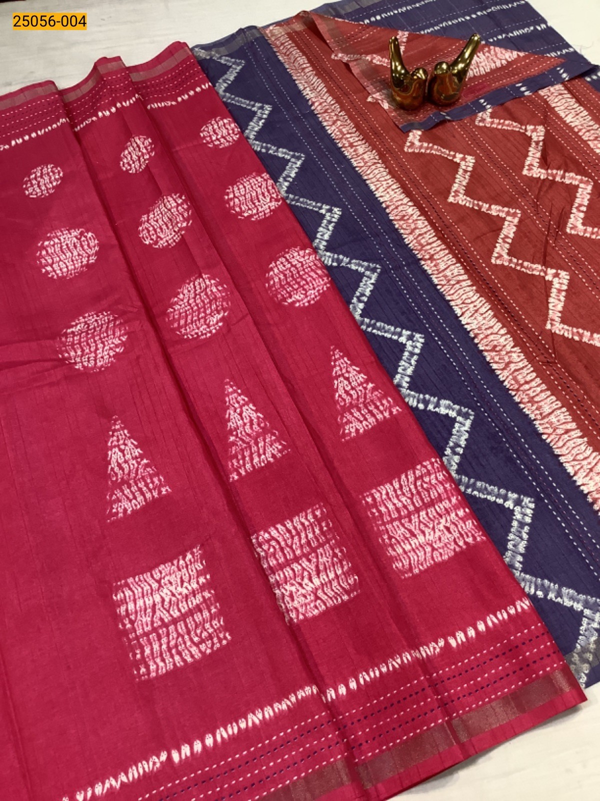 Pink Soft Linen Silk Saree