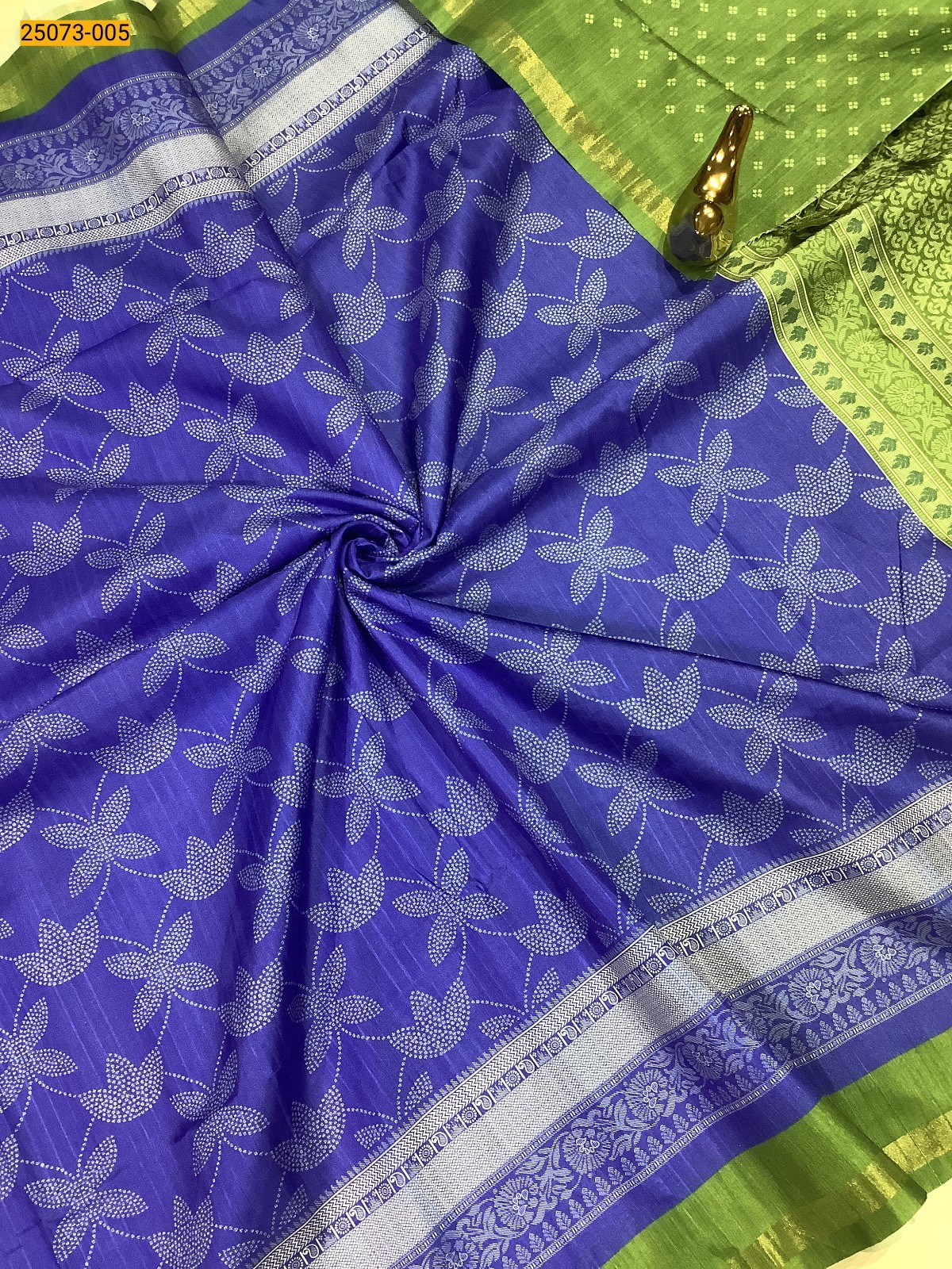 Chanderi fancy silk printed sarees