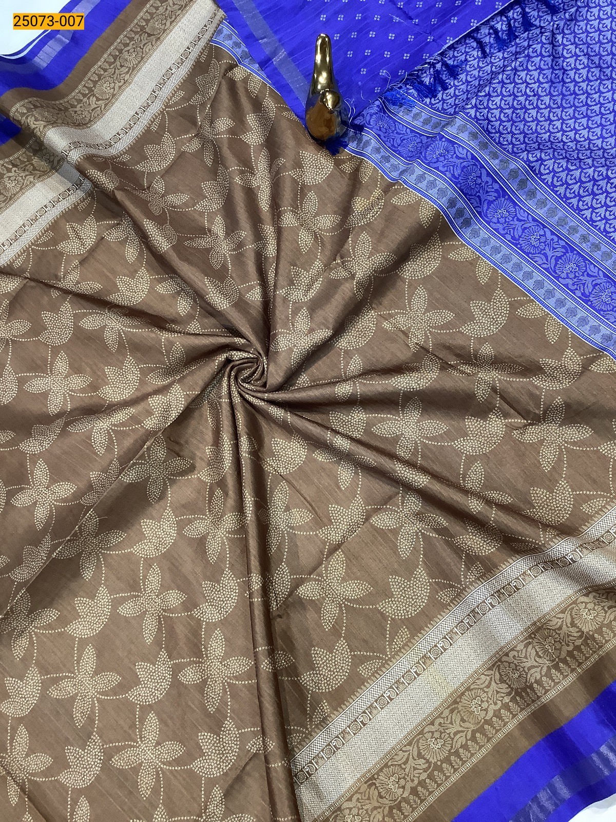 Chanderi fancy silk printed sarees