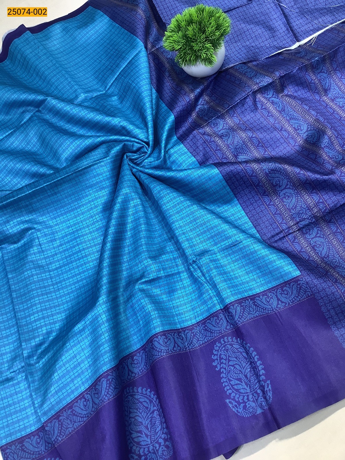 Chanderi fancy silk printed sarees