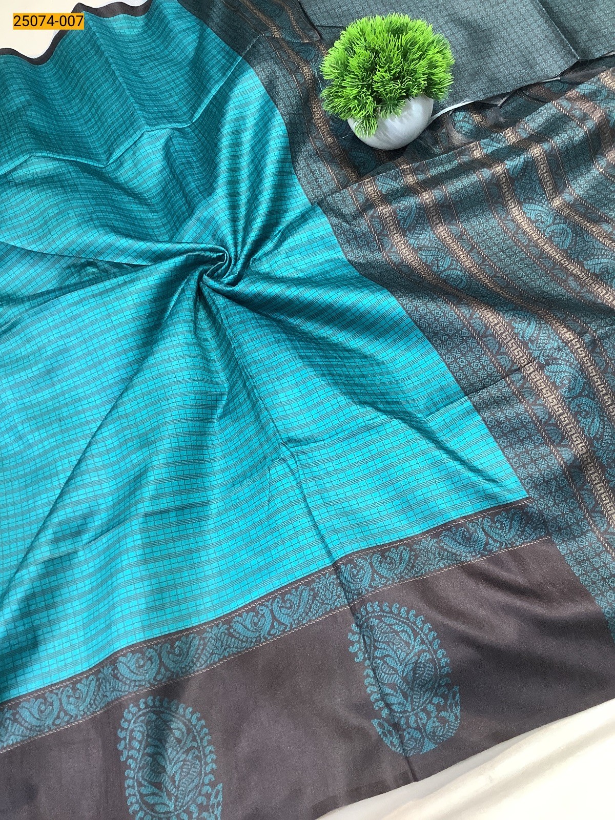 Chanderi fancy silk printed sarees