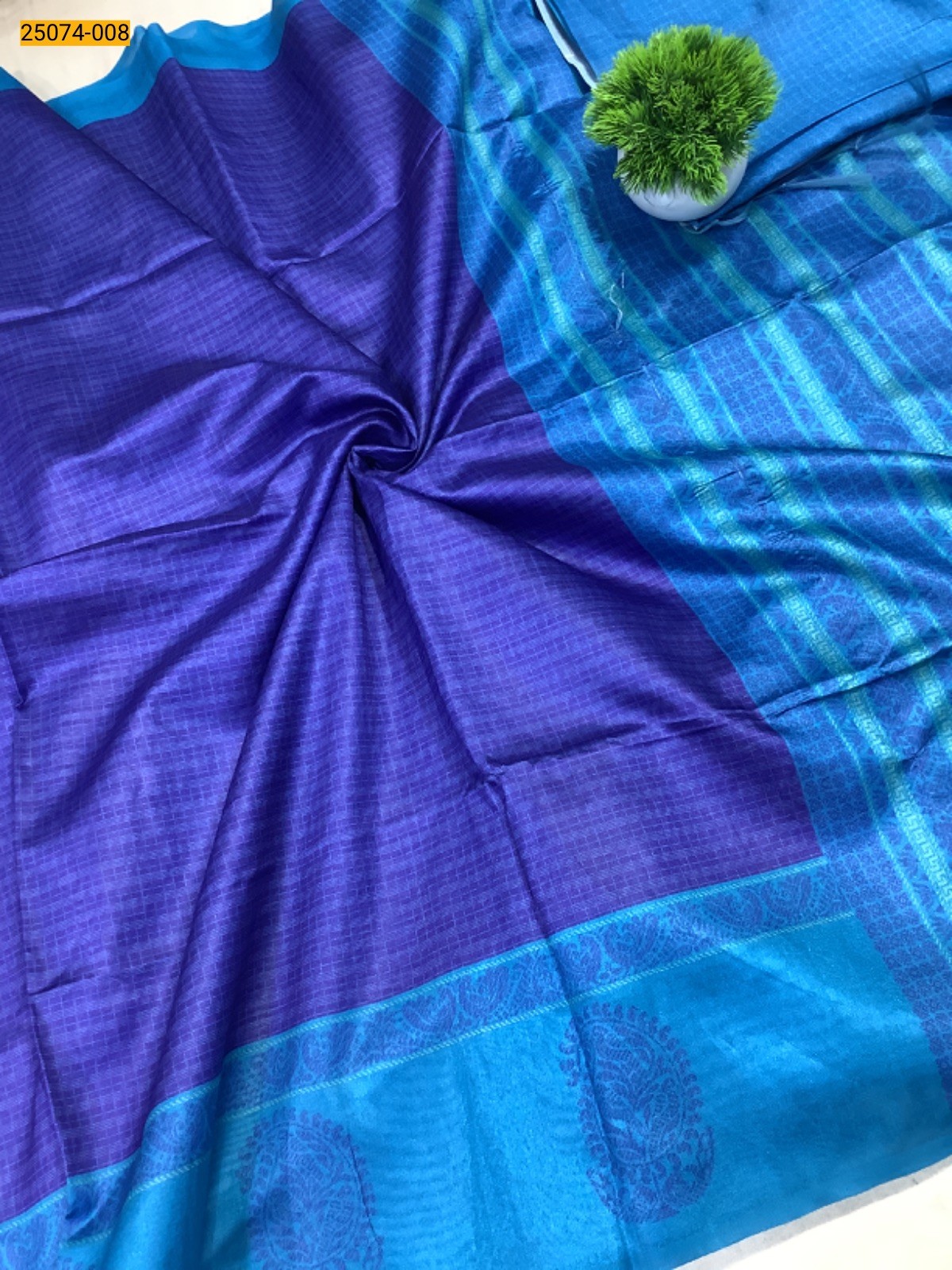 Chanderi fancy silk printed sarees
