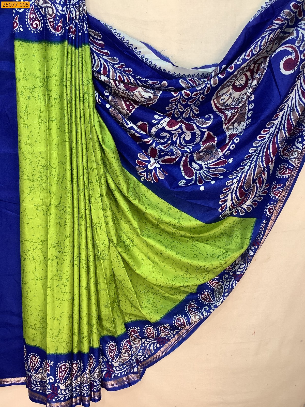 Fancy crepe silk printed sarees
