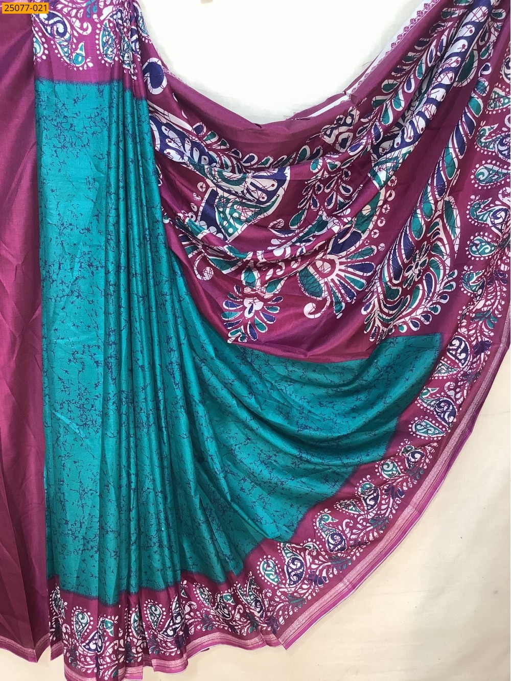 Fancy crepe silk printed sarees
