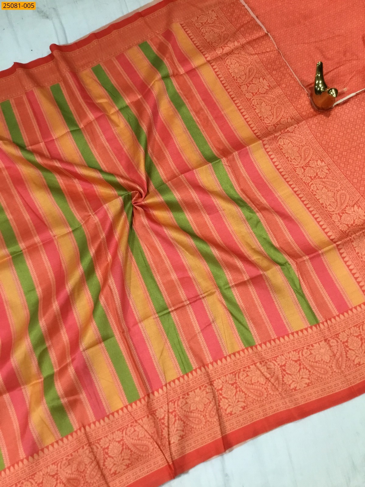 Blue Fancy chanderi silk sarees