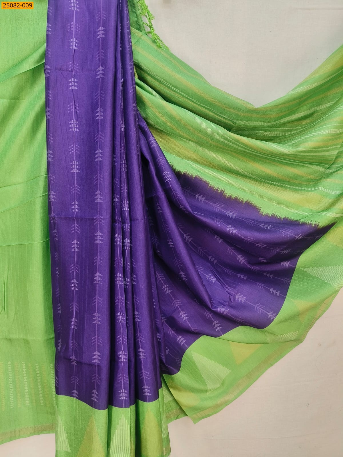 Lavendar Fancy Chanderi silk sarees